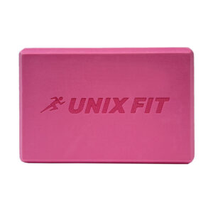 Блок для йоги и фитнеса UNIX Fit 1 шт (розовый)