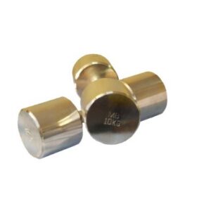 Гантель неразборная BARBELL "фитнесс" (10 кг, хром)