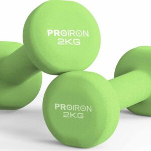 Гантели неопреновые PROIRON Г2020НЕО (2 шт по 2 кг)
