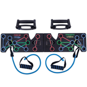 Доска для отжиманий Push up Stand, с эспандерами, 801.07