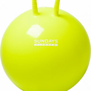 Фитбол с рожками Sundays Fitness IR97401A-55 (желтый)