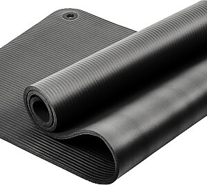 Коврик для йоги и фитнеса Sundays Fitness IR97506 (черный)