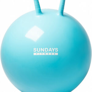 Фитбол с рожками Sundays Fitness IR97401A-55 (голубой)