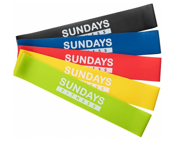 Набор для фитнеса Sundays Fitness Эспандер IR97630 + Блок IR97416 (голубой) — изображение 2