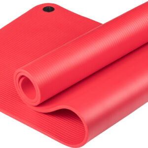 Коврик для йоги и фитнеса Sundays Fitness IR97506 (180x60x1см, красный)